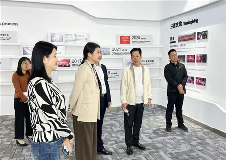 熱烈歡迎瑤海區(qū)范區(qū)長等領導一行來訪客來福家居股份有限公司參觀指導！