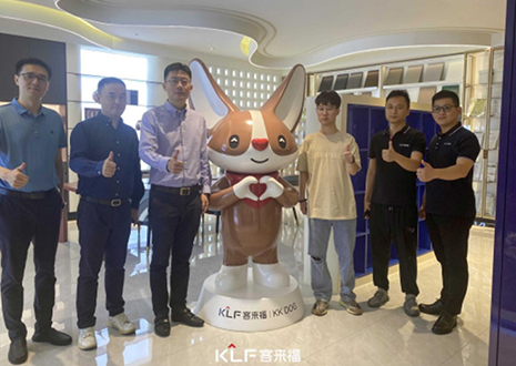 熱烈歡迎中國建博會領(lǐng)導(dǎo)一行蒞臨客來福智能科技股份有限公司參觀指導(dǎo)！