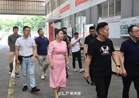 熱烈歡迎美菱集團(tuán)鐘總及團(tuán)隊(duì)一行蒞臨客來福參觀指導(dǎo)！